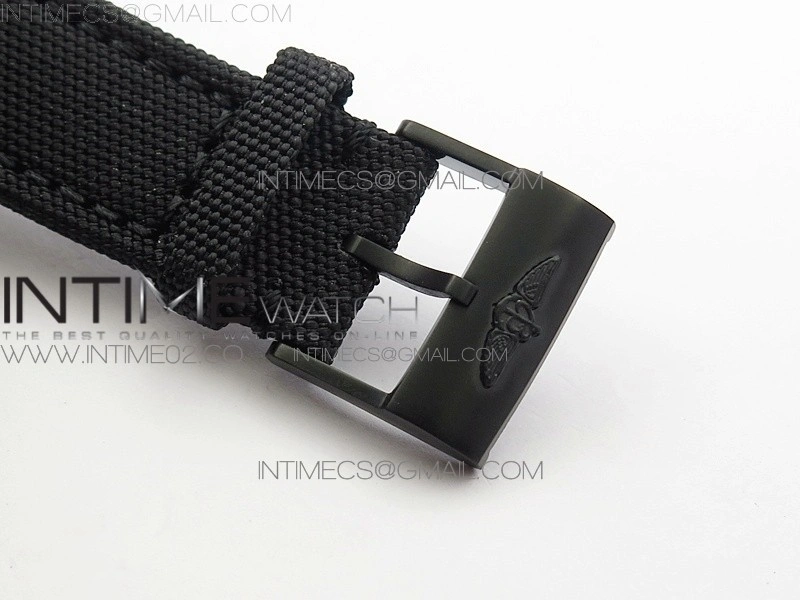 Challenger Chronograph DLC Black Dial on Rubber Strap A7750