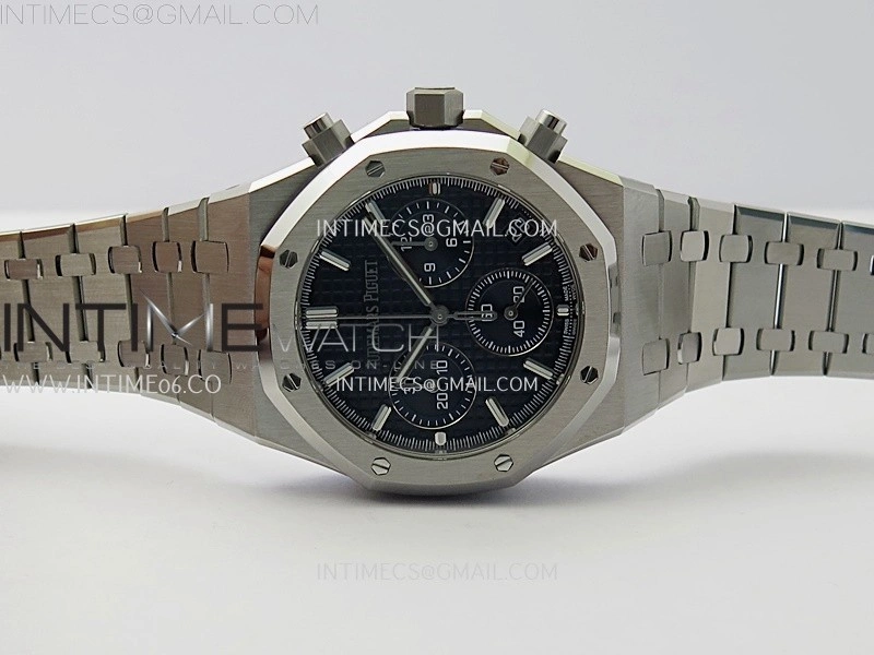 Royal Oak Chrono 26240 SS APSF 1:1 Best Edition Blue Dial on SS Bracelet SA4401 Super Clone