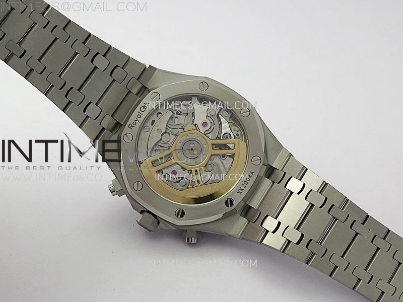 Royal Oak Chrono 26240 SS APSF 1:1 Best Edition Blue Dial on SS Bracelet SA4401 Super Clone