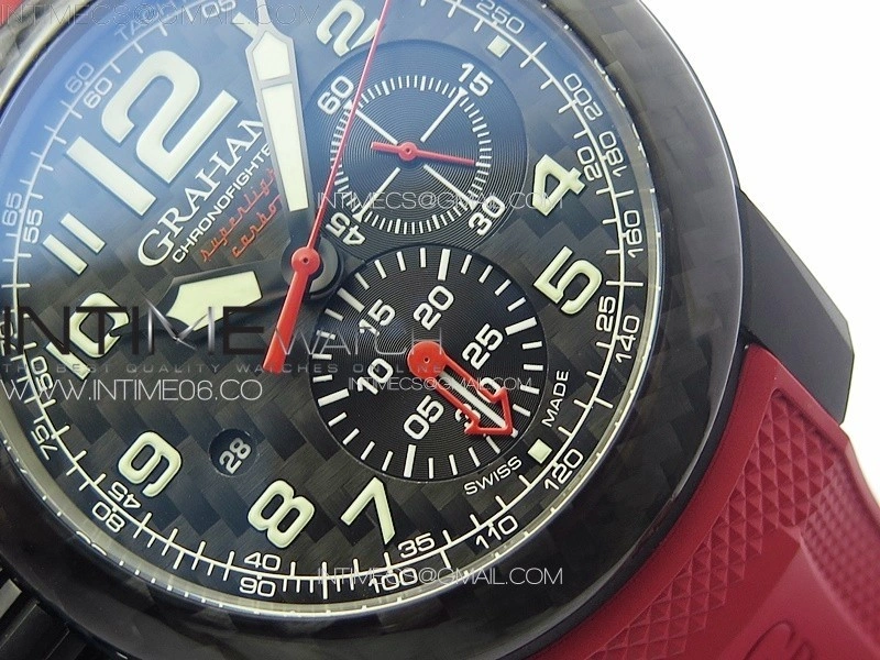 Chronofighter Superlight JKF 1:1 Best Edition on Black Rubber Strap A7750