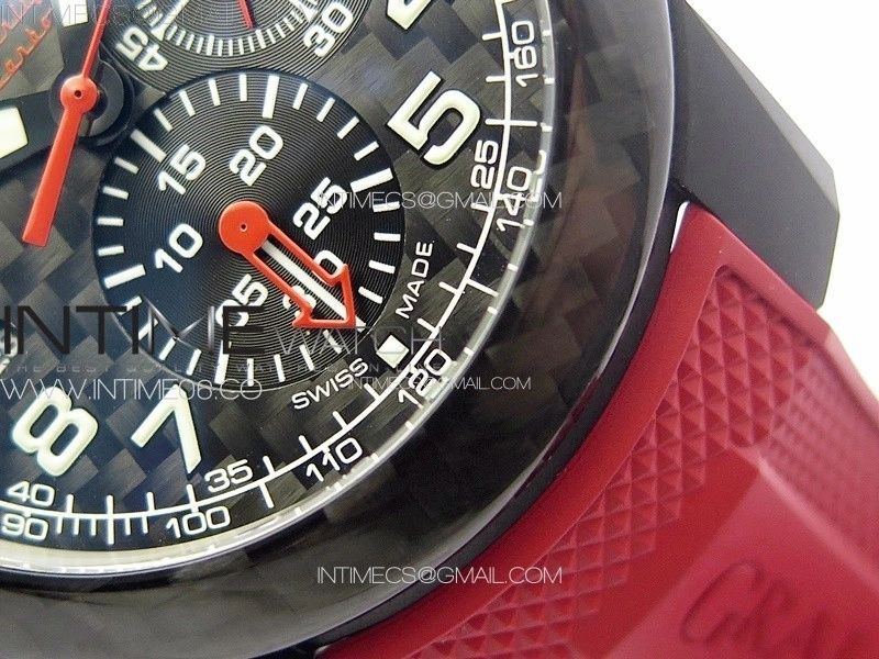 Chronofighter Superlight JKF 1:1 Best Edition on Black Rubber Strap A7750
