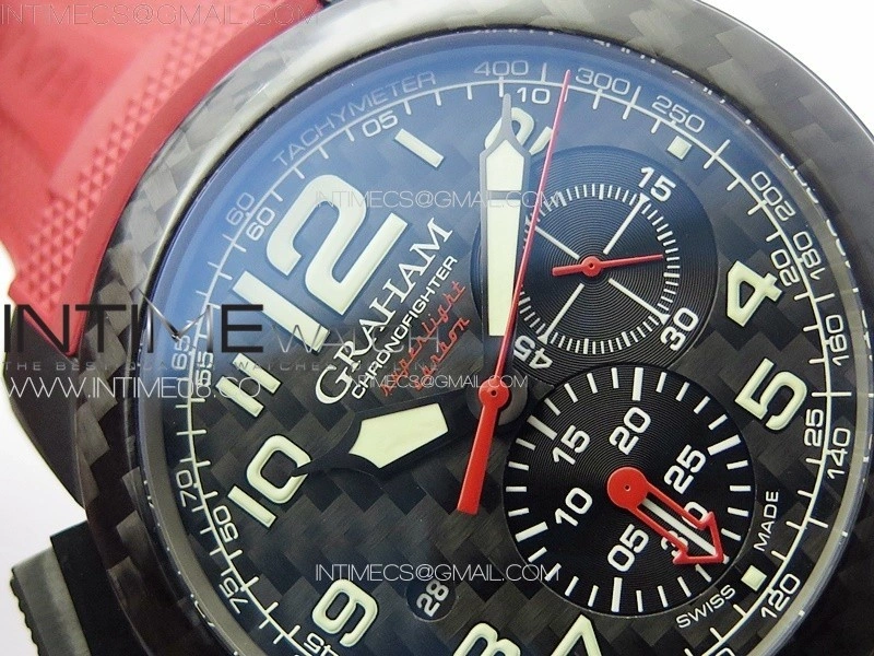 Chronofighter Superlight JKF 1:1 Best Edition on Black Rubber Strap A7750