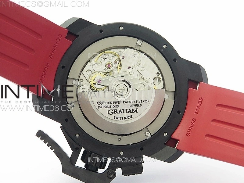 Chronofighter Superlight JKF 1:1 Best Edition on Black Rubber Strap A7750