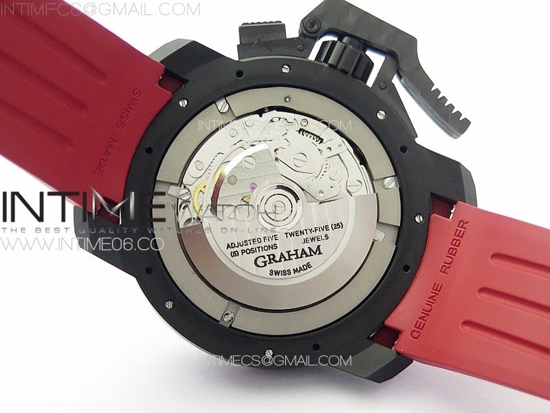 Chronofighter Superlight JKF 1:1 Best Edition on Black Rubber Strap A7750
