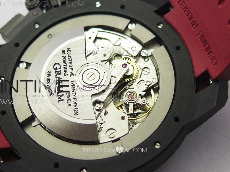 Chronofighter Superlight JKF 1:1 Best Edition on Black Rubber Strap A7750