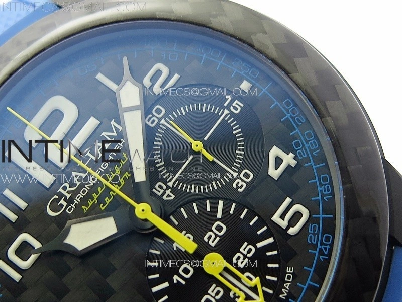 Chronofighter Superlight JKF 1:1 Best Edition on Blue Rubber Strap A7750