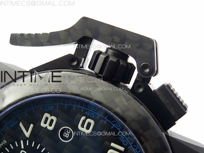 Chronofighter Superlight JKF 1:1 Best Edition on Blue Rubber Strap A7750