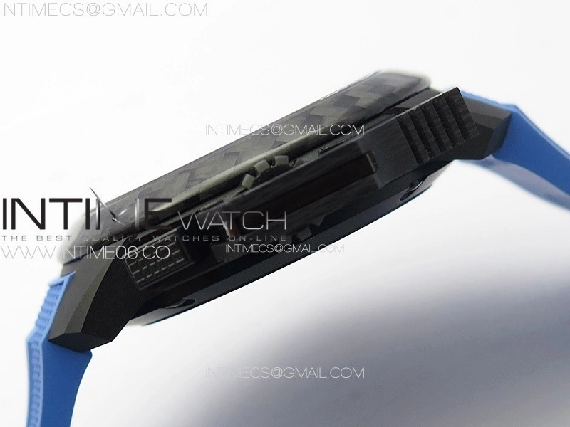 Chronofighter Superlight JKF 1:1 Best Edition on Blue Rubber Strap A7750