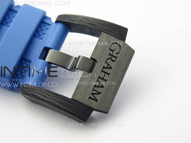 Chronofighter Superlight JKF 1:1 Best Edition on Blue Rubber Strap A7750