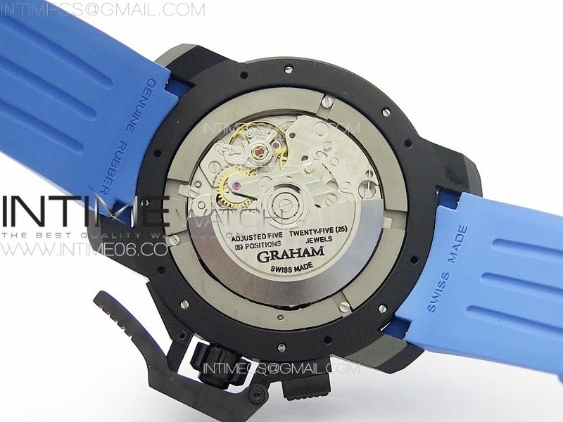 Chronofighter Superlight JKF 1:1 Best Edition on Blue Rubber Strap A7750