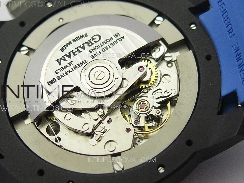 Chronofighter Superlight JKF 1:1 Best Edition on Blue Rubber Strap A7750