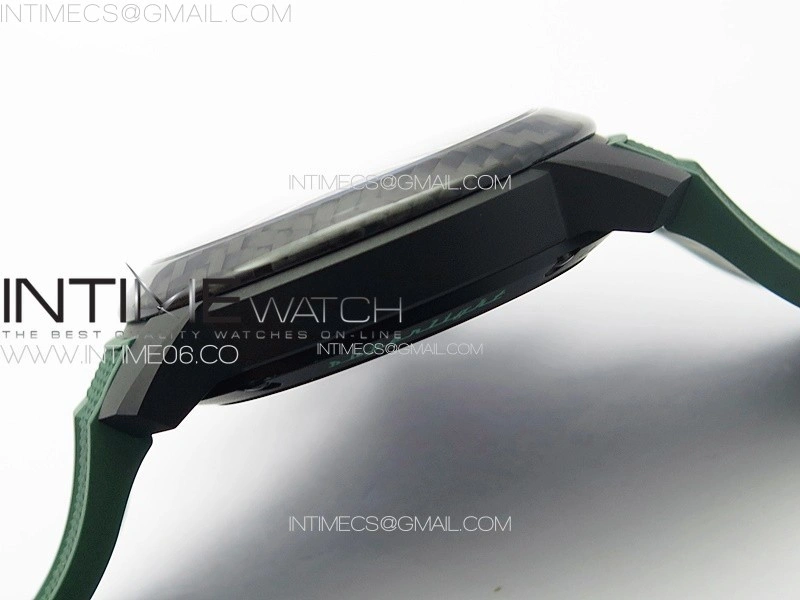 Chronofighter Superlight JKF 1:1 Best Edition on Green Rubber Strap A7750