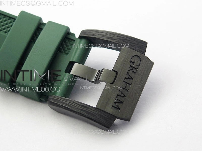 Chronofighter Superlight JKF 1:1 Best Edition on Green Rubber Strap A7750