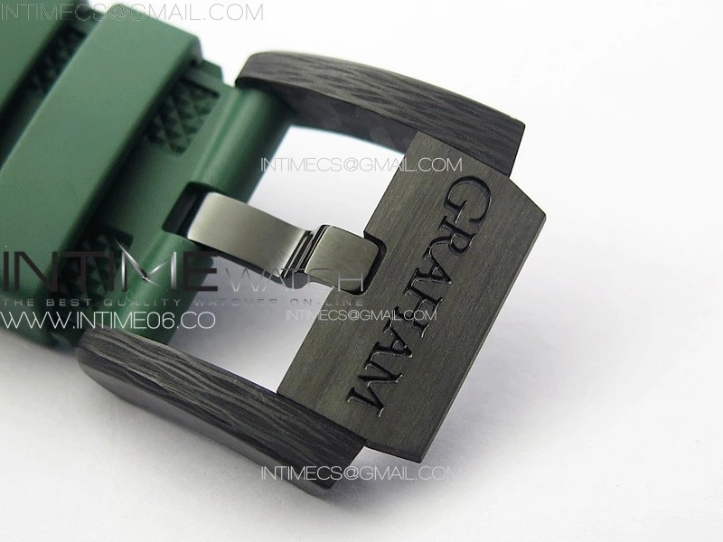 Chronofighter Superlight JKF 1:1 Best Edition on Green Rubber Strap A7750