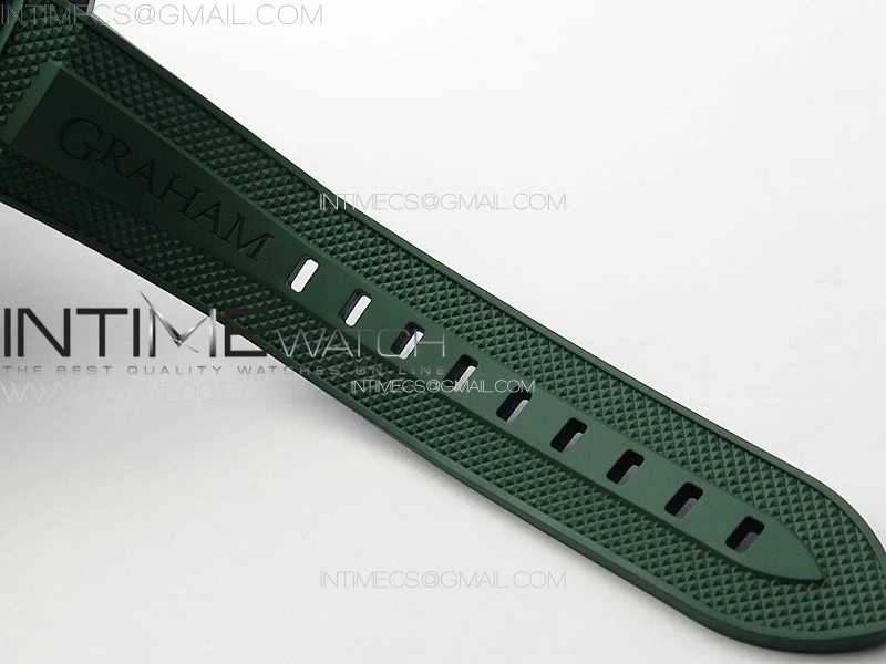 Chronofighter Superlight JKF 1:1 Best Edition on Green Rubber Strap A7750