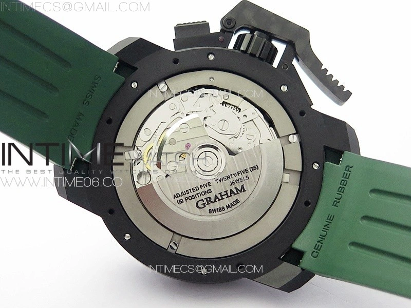 Chronofighter Superlight JKF 1:1 Best Edition on Green Rubber Strap A7750