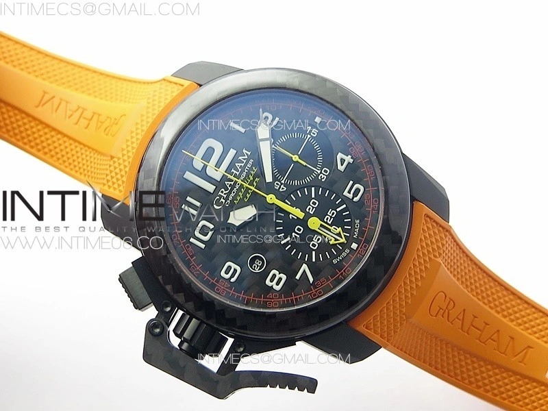 Chronofighter Superlight JKF 1:1 Best Edition on Orange Rubber Strap A7750