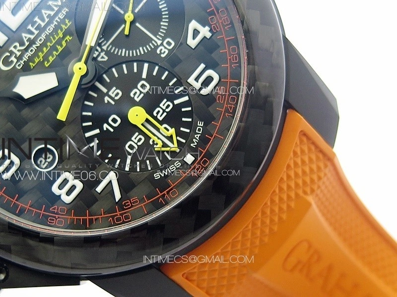 Chronofighter Superlight JKF 1:1 Best Edition on Orange Rubber Strap A7750