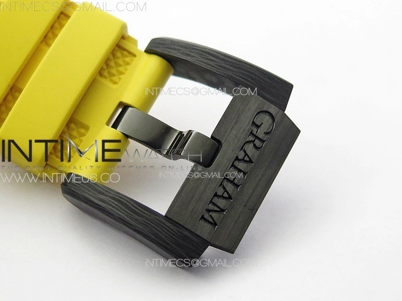 Chronofighter Superlight JKF 1:1 Best Edition on Yellow Rubber Strap A7750