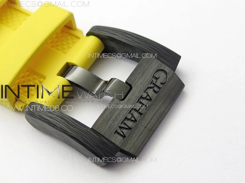 Chronofighter Superlight JKF 1:1 Best Edition on Yellow Rubber Strap A7750