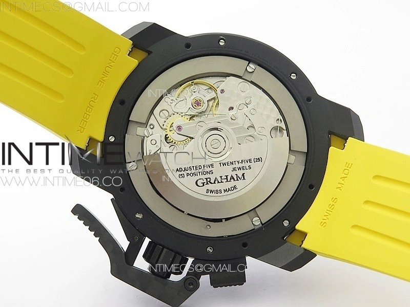 Chronofighter Superlight JKF 1:1 Best Edition on Yellow Rubber Strap A7750