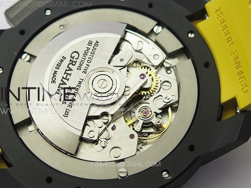 Chronofighter Superlight JKF 1:1 Best Edition on Yellow Rubber Strap A7750