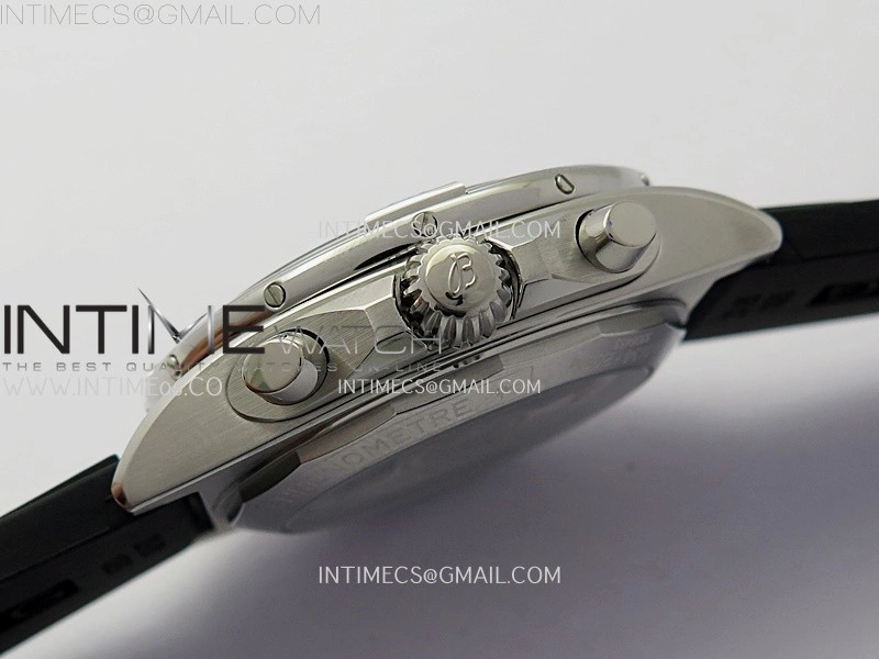 Chronomat B01 42mm SS TF 1:1 Best Edition Copper Dial on Black Rubber Strap A7750