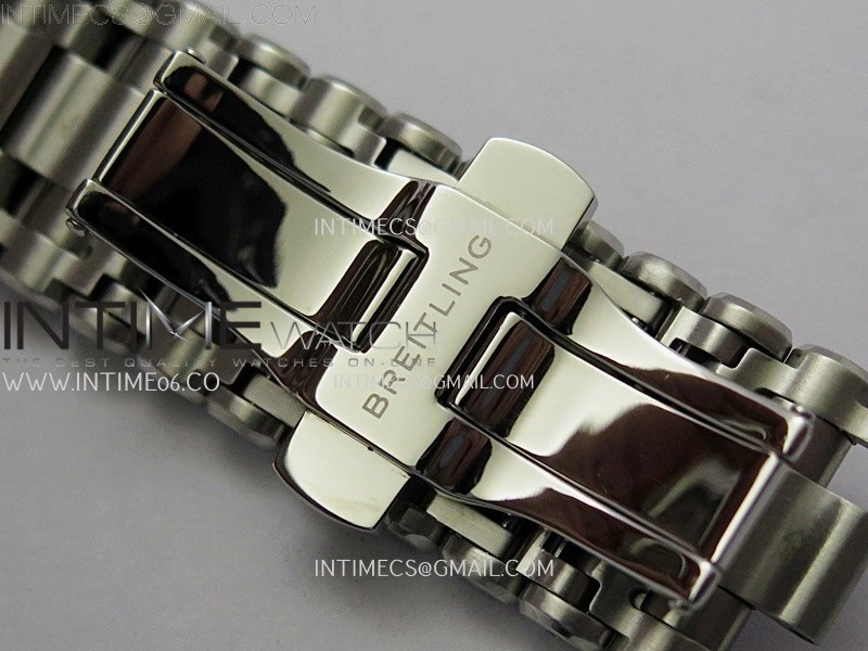Chronomat B01 42mm SS TF 1:1 Best Edition Green Dial on SS Bracelet A7750