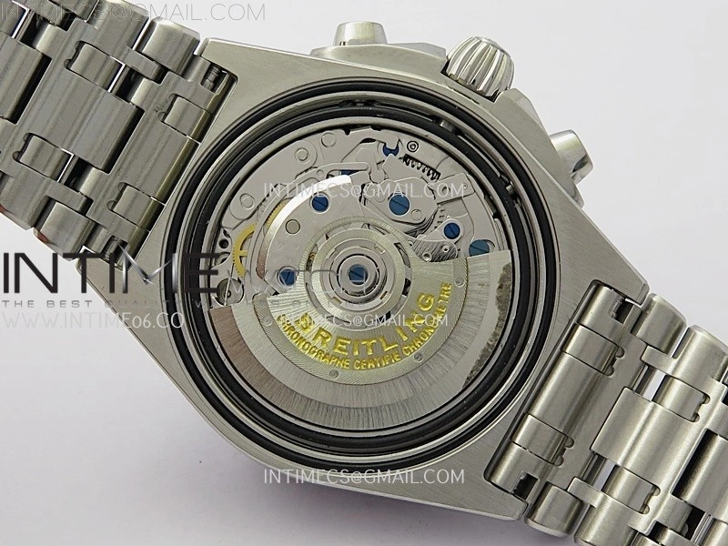 Chronomat B01 42mm SS TF 1:1 Best Edition Green Dial on SS Bracelet A7750