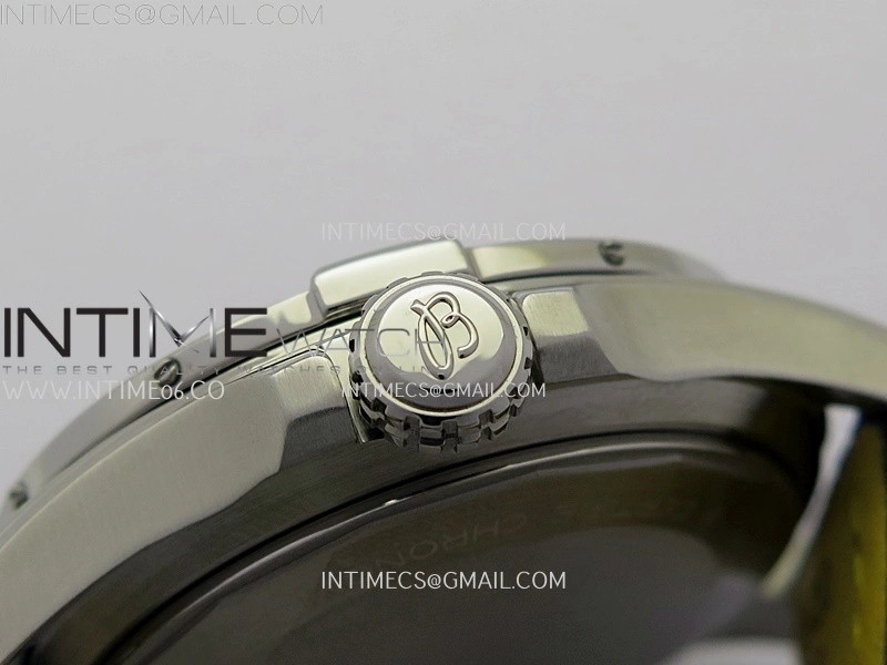 Avenger Chronometer 42mm GMT SS BLSF 1:1 Best Version Blue Dial On Blue Nylon Strap A2836