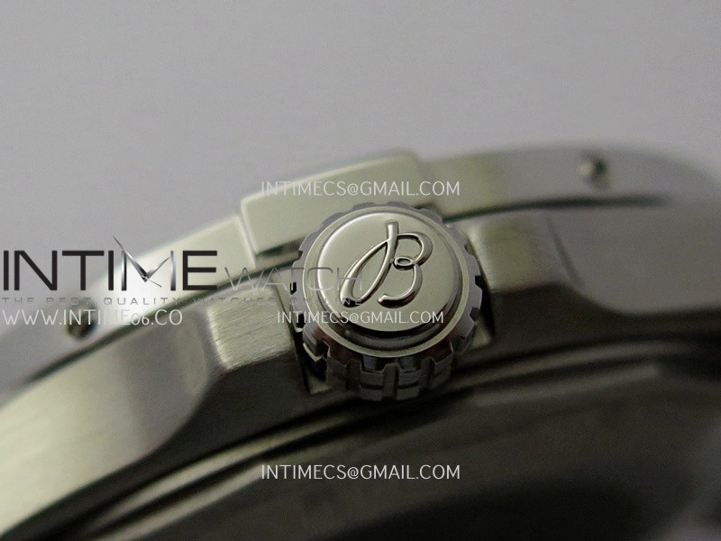 Avenger Chronometer 45mm GMT SS B50F 1:1 Best Edition Blue Dial On Blue Nylon Strap A2824