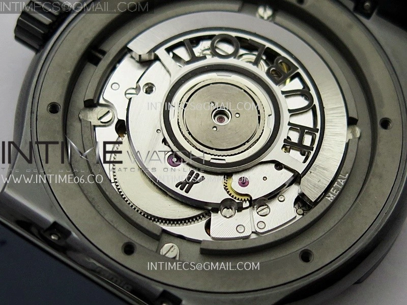 Classic Fusion 42mm Ceramic JJZF 1:1 Best Edition Blue Dial On Blue Gummy Strap