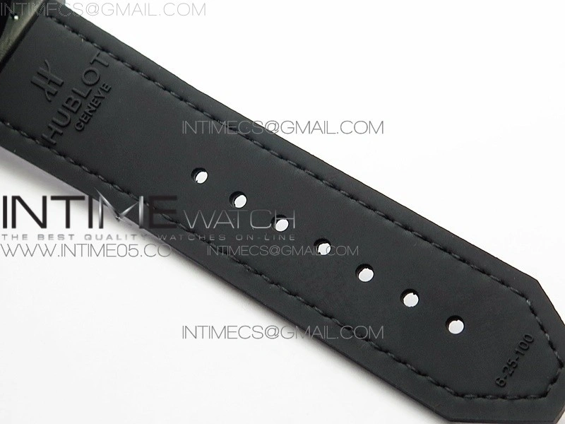 Classic Fusion 42mm DLC B50F Blue Dial On Blue Gummy Strap A2892
