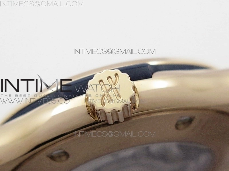 Classic Fusion 42mm RG B50F Blue Dial On Blue Gummy Strap A2892