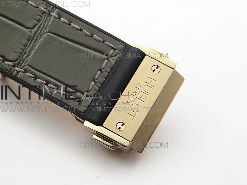 Classic Fusion 42mm RG B50F Gray Dial On Black Gummy Strap A2892