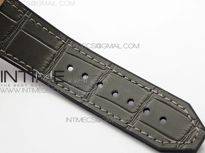 Classic Fusion 42mm RG B50F Gray Dial On Black Gummy Strap A2892