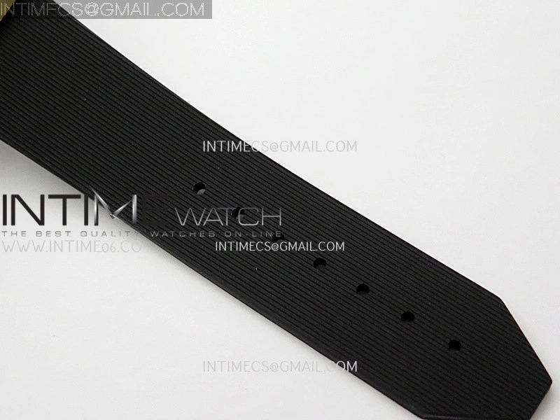 Classic Fusion 42mm RG JJZF 1:1 Best Edition Black Dial On Black Rubber Strap