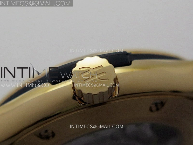 Classic Fusion 42mm RG JJZF 1:1 Best Edition Blue Dial On Blue Gummy Strap