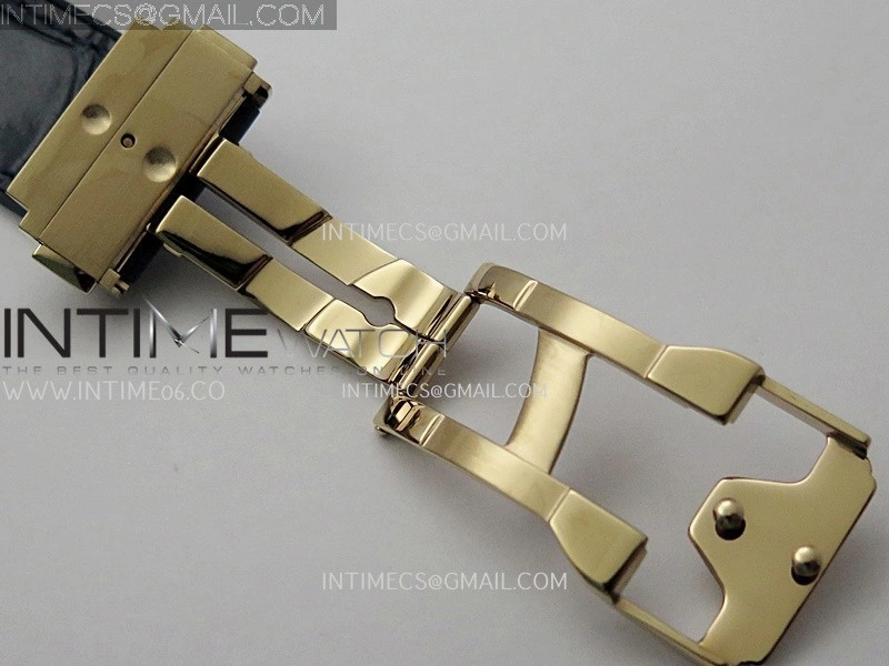 Classic Fusion 42mm RG JJZF 1:1 Best Edition Blue Dial On Blue Gummy Strap