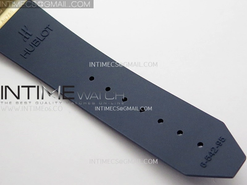 Classic Fusion 42mm RG JJZF 1:1 Best Edition Blue Dial On Blue Rubber Strap