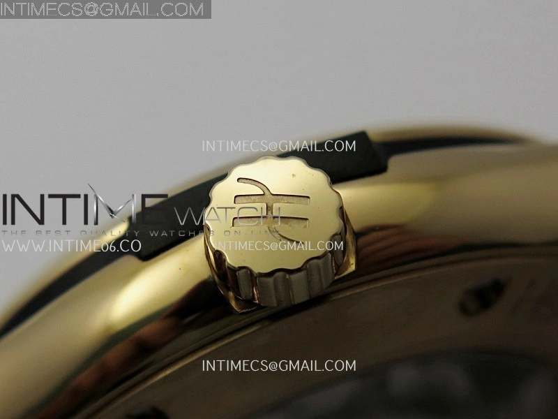 Classic Fusion 42mm RG JJZF 1:1 Best Edition Gray Dial On Black Gummy Strap