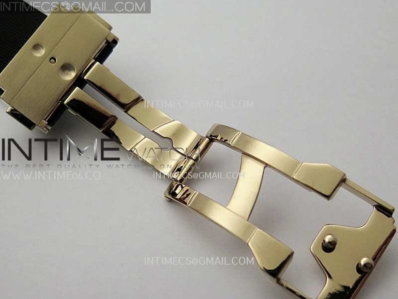 Classic Fusion 42mm RG JJZF 1:1 Best Edition Gray Dial On Black Rubber Strap