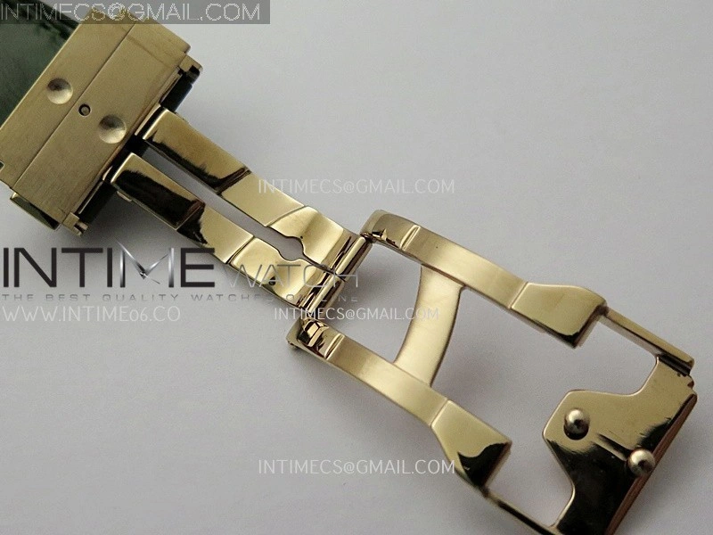 Classic Fusion 42mm RG JJZF 1:1 Best Edition Green Dial On Green Gummy Strap