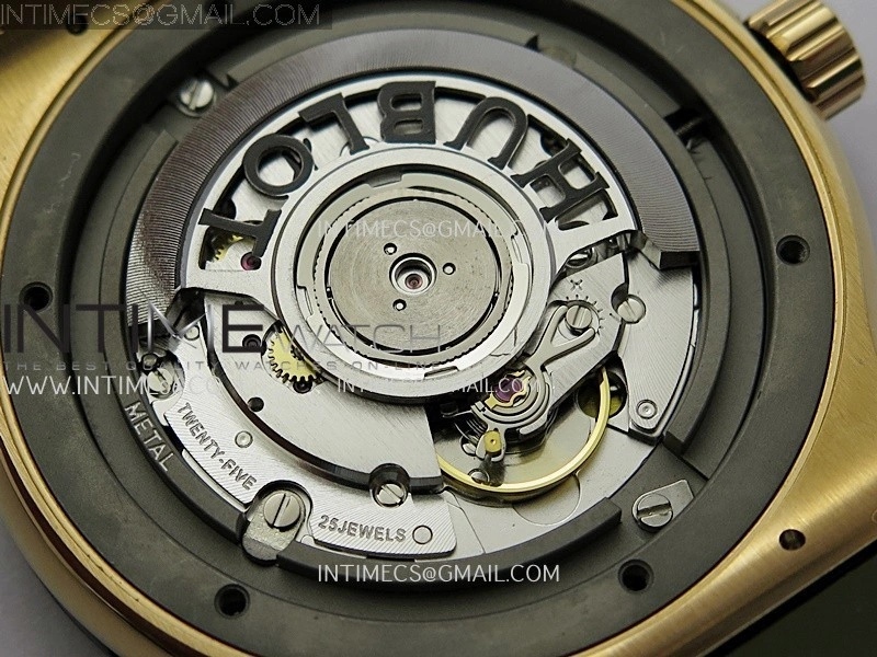 Classic Fusion 42mm RG JJZF 1:1 Best Edition Green Dial On Green Rubber Strap
