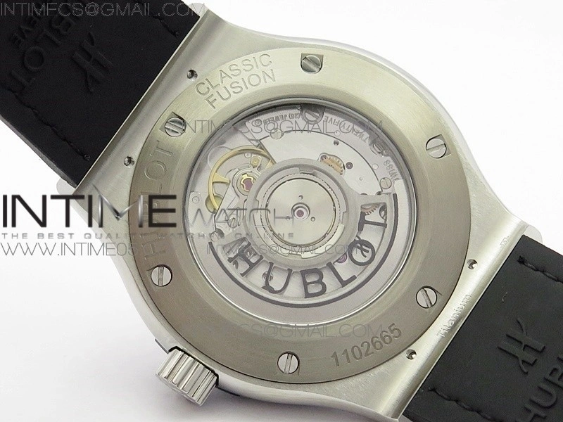 Classic Fusion 42mm SS B50F Green Dial On Green Gummy Strap A2892