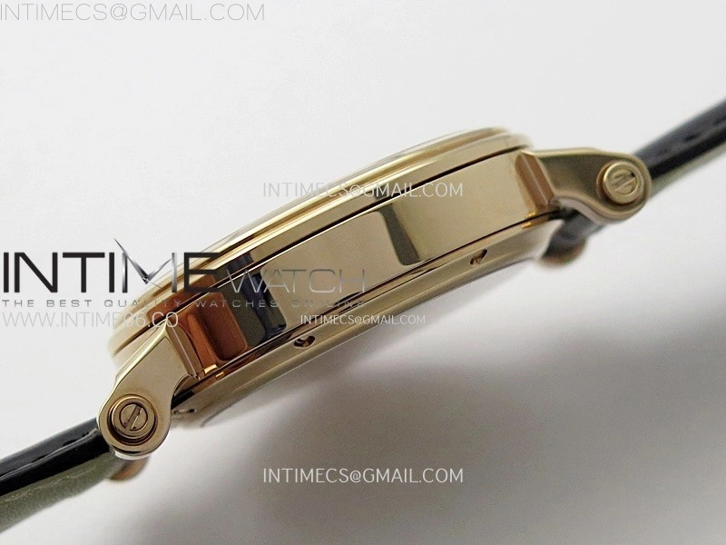 Classic Tourbillon RG AXF White Textured Dial On Black Leather Strap EQ5210