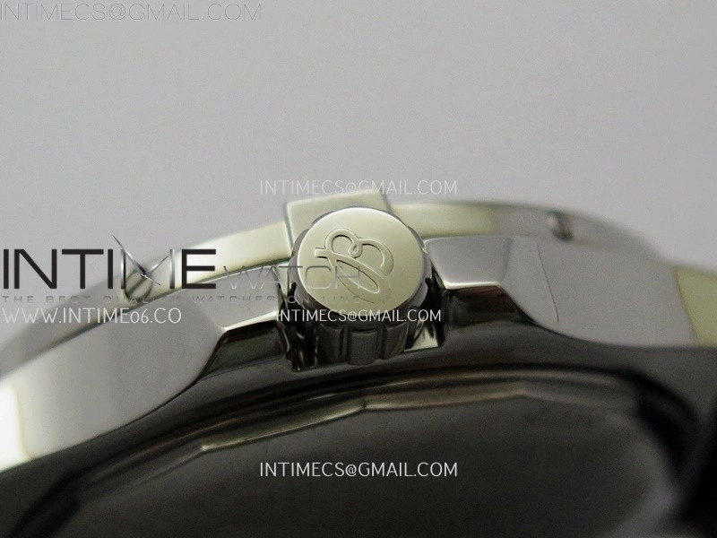 Clot Chronometer SS TF 1:1 Best Edition Blue Dial On Blue Rubber Strap A2824