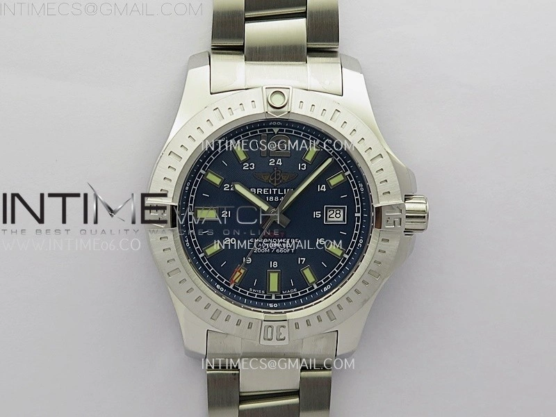 Clot Chronometer SS TF 1:1 Best Edition Blue Dial on SS Bracelet A2824