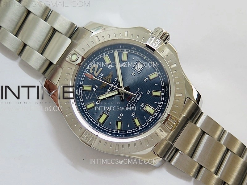 Clot Chronometer SS TF 1:1 Best Edition Blue Dial on SS Bracelet A2824