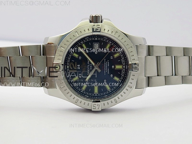 Clot Chronometer SS TF 1:1 Best Edition Blue Dial on SS Bracelet A2824